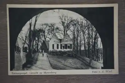 Utrecht Tolsteegsingel Gezicht op Manenborg Kup teraz