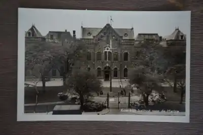 Ansichtkaart Koninklijk instituur voor de Marine Zwrot pieniędzy