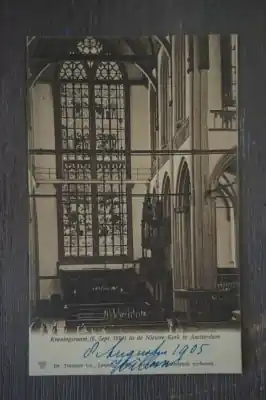 Amsterdam Kroningsraam in de nieuwe kerk Wyprzedaż