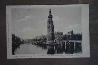 Oferta Amsterdam Oude schans met Montelbaanstoren