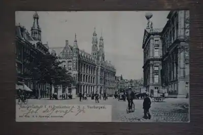 Amsterdam Postkantoor N. Z. Voorburgwal Ekspresowa dostawa