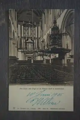 Zamów teraz Amsterdam Het ruim met orgel in de nieuwe kerk