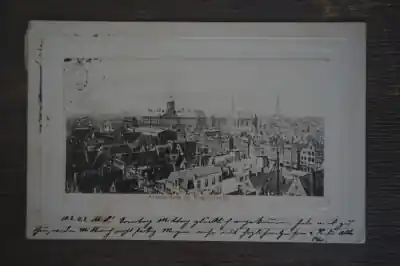 Popularny Amsterdam in vogelvlucht