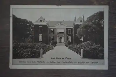 Nowość Doorn Huize Doorn Verblijf van Z. M. Wilhelm II. Voormalig Keizer van Duitsland en Koning van Pruisen