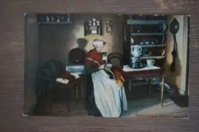 Scheveningen Scheveningsche binnenhuisje Autentyczny