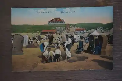 Wijk aan Zee Op het strand Premium