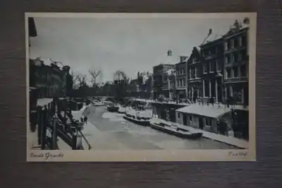 Utrecht Oude gracht Oryginalny