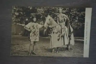 Utrecht Lustrumfeest 1911 Willem van Holland met Heraut Rabat