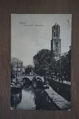 Utrecht Oude gracht Gaardbrug Szybka dostawa