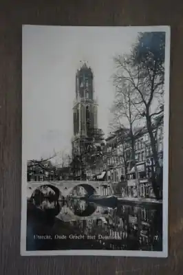 Kup teraz Utrecht Oude gracht met Domtoren