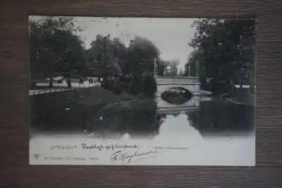 Utrecht Witte Vrouwenpoort Autentyczny