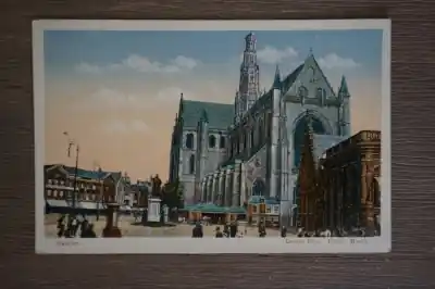 Wyprzedaż Haarlem Groote kerk Groote markt