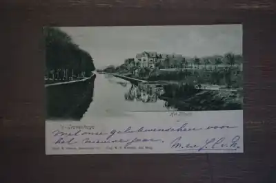 Den Haag Het kanaal Autentyczny