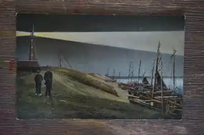 Autentyczny Scheveningen Bij avond