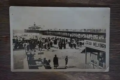 Scheveningen Strandgezicht met pier Wysoka jakość