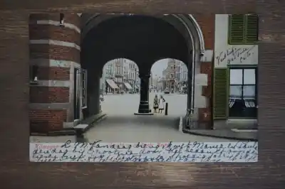 Nijmegen Gezicht op de groote markt Tani