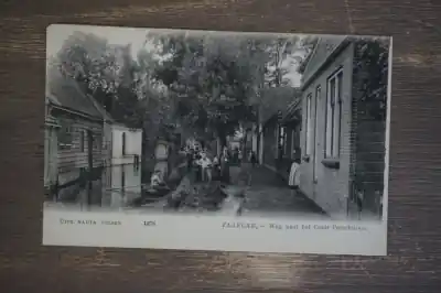 Zaandam Weg naar het Czaarpeterhuisje Wysoka jakość