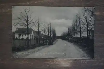 Den Dolder Baarnsche weg met kinderen van het Herstellingsoord Autentyczny