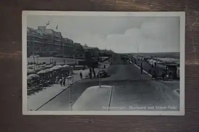 Scheveningen Boulevard met Grand hotel Tylko dziś