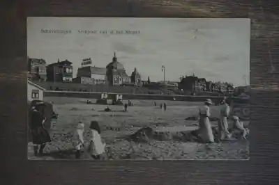 Promocja Scheveningen Seinpost vanaf het strand