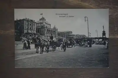 Scheveningen Boulevard en Kurhaus Oryginalny