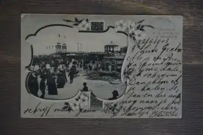 Scheveningen Na de opening van de wandelpier Wyprzedaż