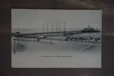 Scheveningen Wandelhoofd Koningin Wilhelmina Niska cena