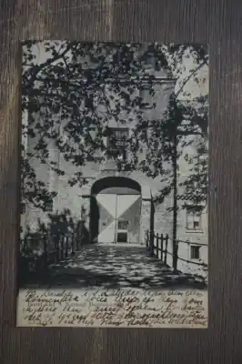 Doorwerth Poort nan het kasteel Doorwerth Oryginalny