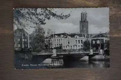 Tani Zwolle Nieuwe havenbrug met Peperbus
