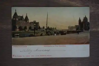 Promocja Amsterdam Centraal station en Prins Hendrikkade