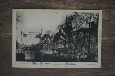 Amsterdam De versiering Prinsengracht Wysoka jakość