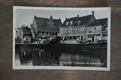 Ostatnia szansa Ooltgensplaat Kaaigezicht met gemeentehuis