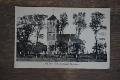 Wieringen Ned Herv kerk Westerland Tylko dziś