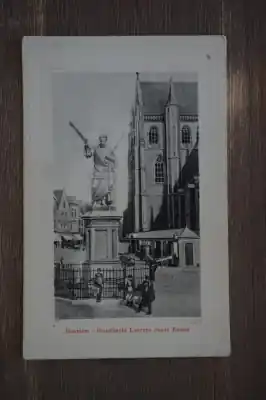 Haarlem Standbeeld Laurens Jansz Koster Szybka dostawa