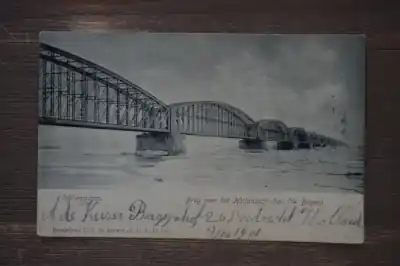 Popularny Willemsdorp Brug over het Hollandsch diep