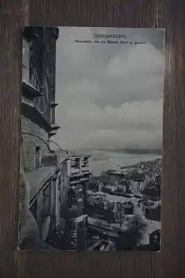 Zwrot pieniędzy Dordrecht Panorama van de groote kerk af gezien