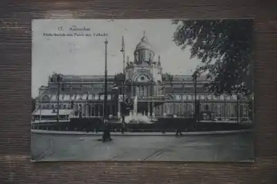 Amsterdam Frederiksplein met Paleis voor Volksvlijt Ostatnia szansa