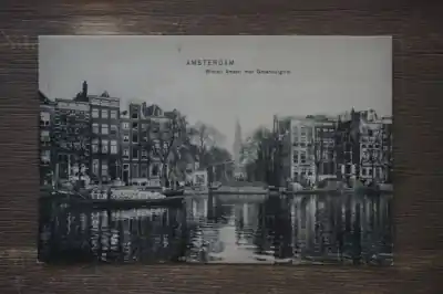 Oryginalny Amsterdam Binnen Amstel met Groenburgwal