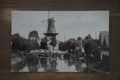 Dordrecht Spuihaven met Molen de Maagd Oryginalny