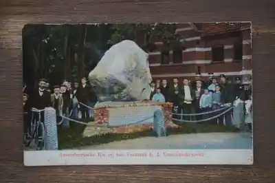 Amersfoort Amersfoortsche kei op het voetstuk bij de Utrechtschepoort Ekspresowa dostawa