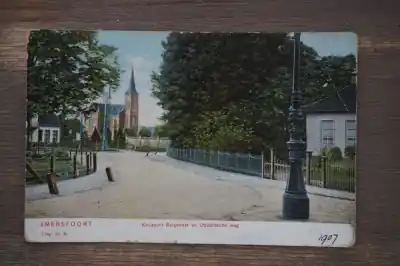 Oryginalny Amersfoort Kruispunt Bergstraat en Utrechtsche weg
