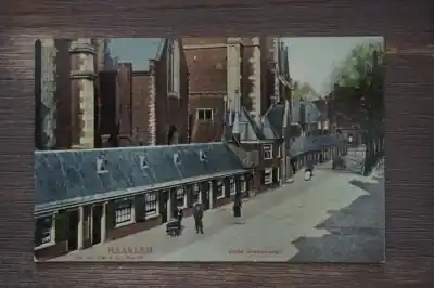 Haarlem Oude Groenmarkt Autentyczny