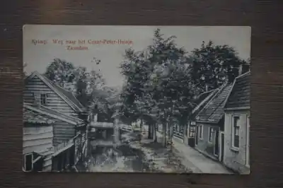 Zaandam Weg naar het Czaar Peterhuisje Rabat