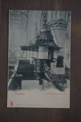 Nowość Haarlem Predikstoel Groote kerk