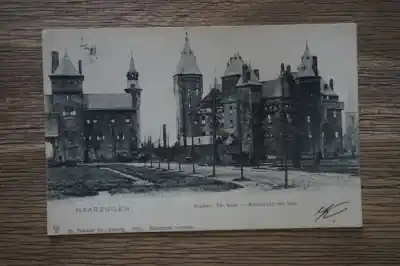 Rabat Haarzuilen Kasteel Ter Haar achterzijde met kerk