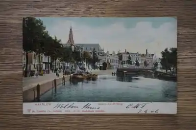 Haarlem Spaarne bij de Melkburg Bezpieczna płatność