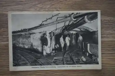 Ekspresowa dostawa Zuid-Limburg Staatsmijn Emma Laadplaats op 410 meter diepte