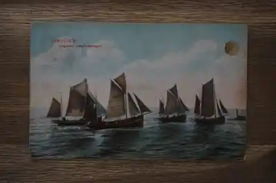 Popularny IJmuiden Uitgaande Visschersschepen