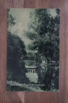Amsterdam Brug in het Vondelpark Zamów teraz