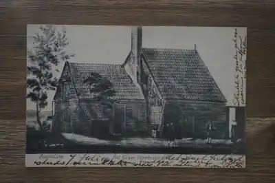 Zaandam Het Czaar Peterhuisje Autentyczny